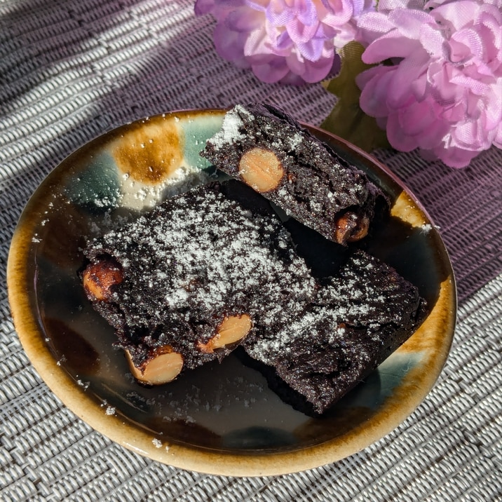 卵、小麦粉、チョコなしの〜大豆チョコレートケーキ〜